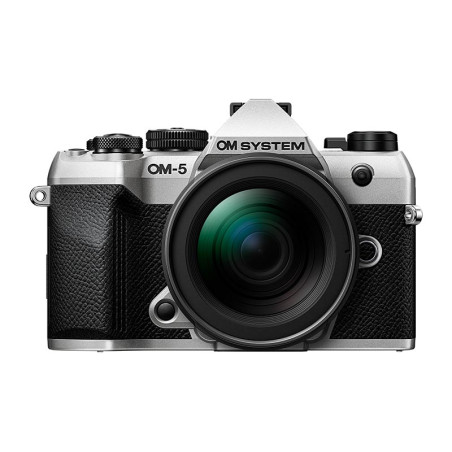 OM SYSTEM OM-5 II Silver + ED 12-45 f/4 PRO Garanti 3 ans