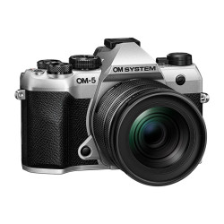 OM SYSTEM OM-5 II Silver + ED 12-45 f/4 PRO Garanti 3 ans