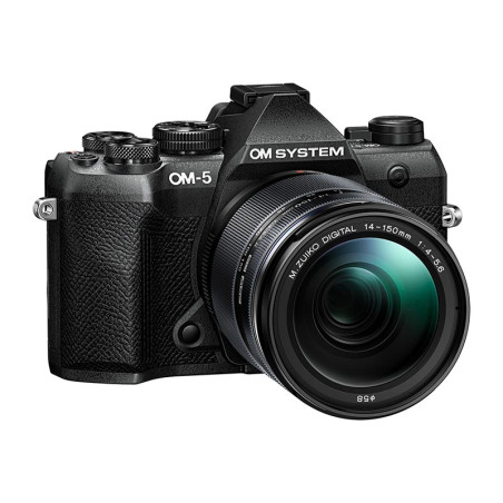 OM SYSTEM OM-5 II Noir + ED 14-150 f/4-5.6 Garanti 3 ans