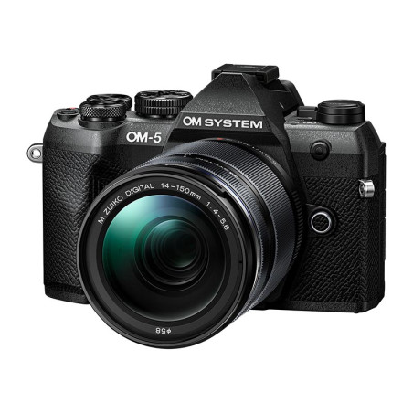 OM SYSTEM OM-5 II Noir + ED 14-150 f/4-5.6 Garanti 3 ans