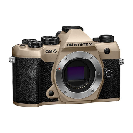 OM SYSTEM OM-5 II Send Beige NU Garanti 3 ans