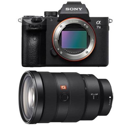 SONY Hybride ALPHA 7 III + Objectif SEL FE 24-70mm f/2.8 GM Garanti 3 ans