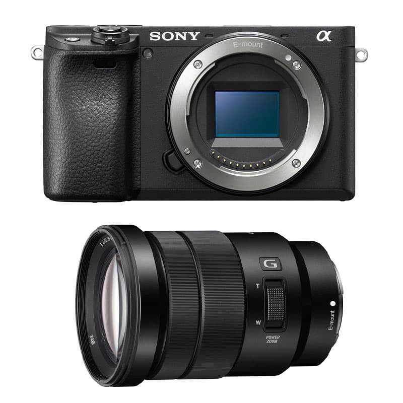 SONY Hybride ALPHA 6400 NOIR + Objectif 18-105mm G f/4 Garanti 3 ans