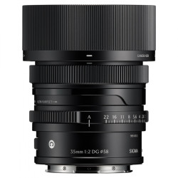 SIGMA Objectif 35mm f/2 DG Noir Contemporary compatible avec Monture L Garanti 3 ans