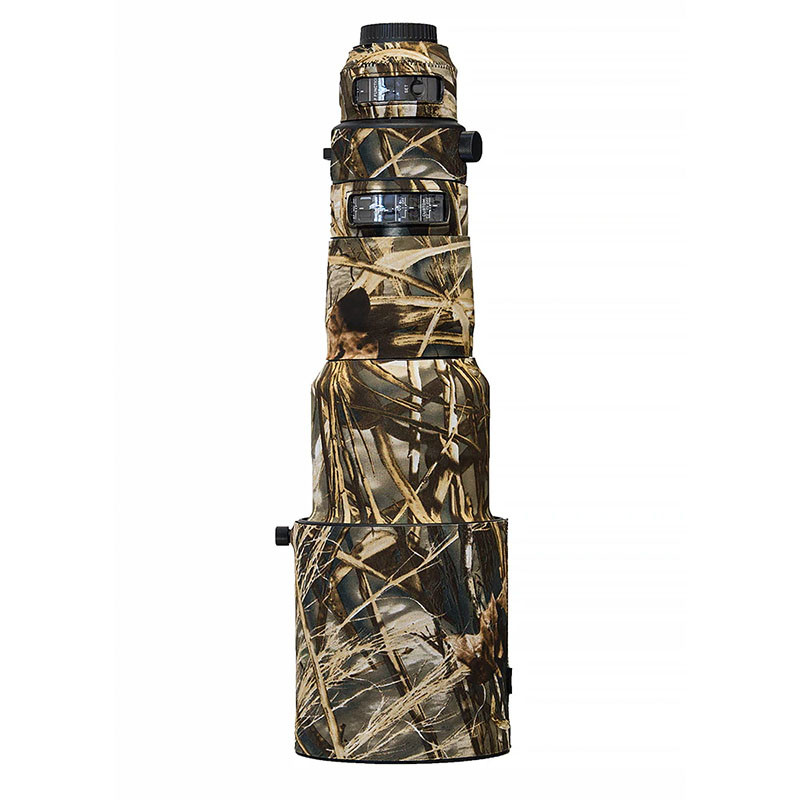 LENSCOAT kit protection néoprène Camouflage compatible avec Sigma 500 mm f/4 DG OS HSM SPORT - LCS500SM4