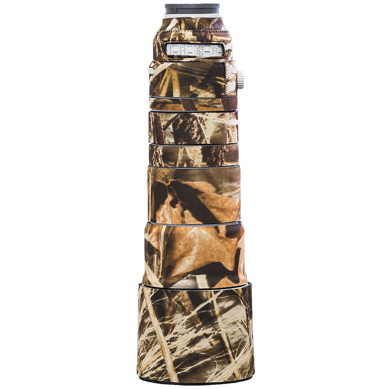 LENSCOAT Kit Protection néoprène Camouflage compatible avec Sony FE 200-600 G OSS - LCSO200600M4