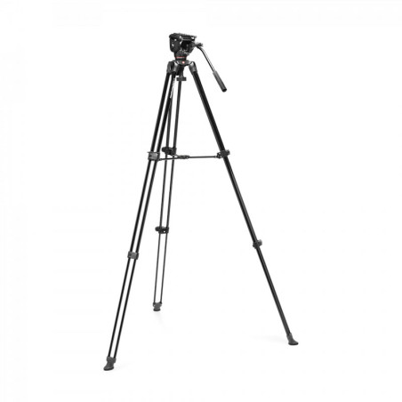 MANFROTTO Trépied Vidéo en aluminium + Rotule fluide 500X - MVK500XAM