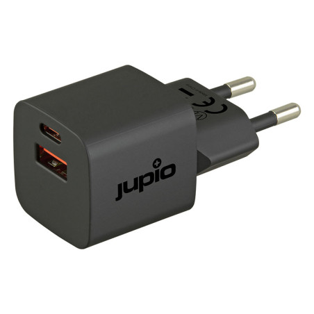 JUPIO Chargeur double USB / USB-C 30 W GAN