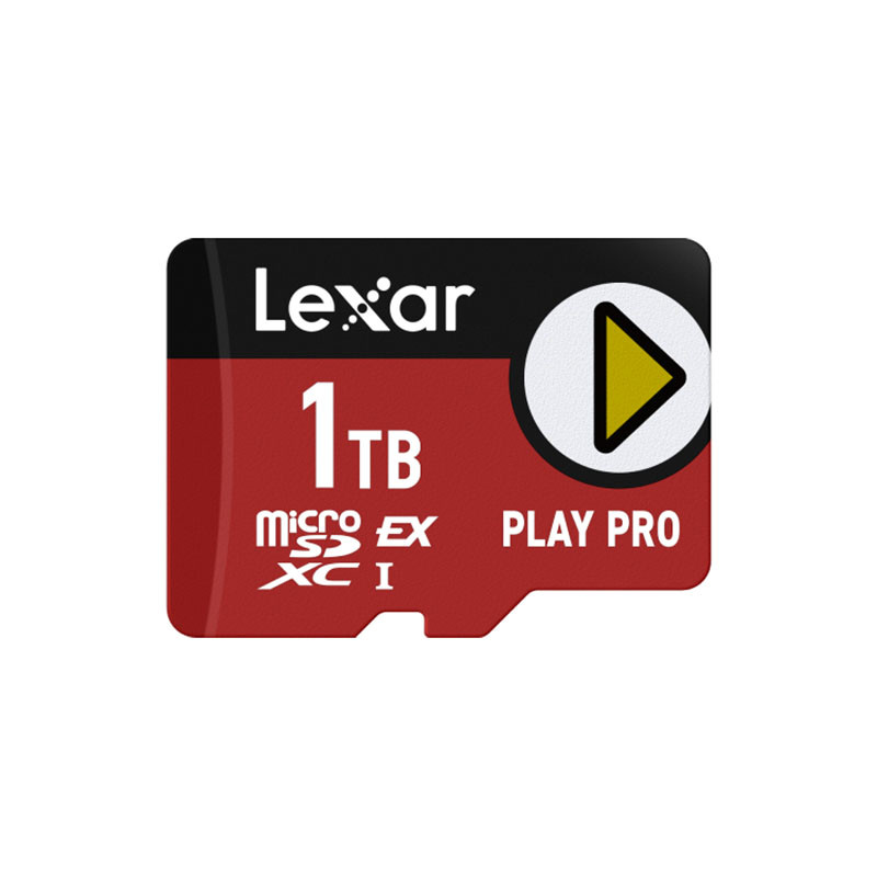 LEXAR Carte microSD Express 7.1 PLAY Pro 1 To R900/W600
