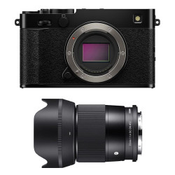 FUJIFILM X-E5 Noir + SIGMA 23mm f/1.4 Garanti 3 ans