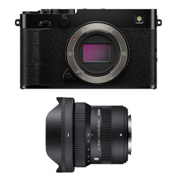 FUJIFILM X-E5 Noir + SIGMA 10-18mm f/2.8 Garanti 3 ans