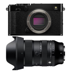 FUJIFILM X-E5 Noir + SIGMA 17-40mm f/1.8 Garanti 3 ans