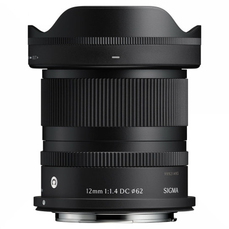 SIGMA Objectif 12mm f/1.4 DC Contemporary compatible avec Canon RF-S Garanti 3 ans