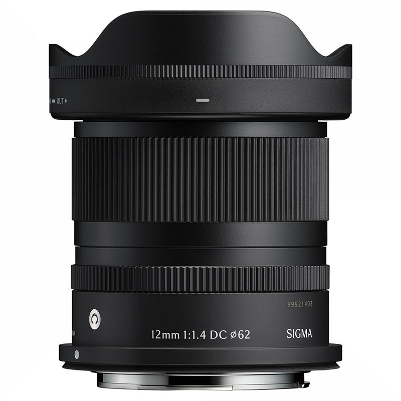 SIGMA Objectif 12mm f/1.4 DC Contemporary compatible avec Canon RF-S Garanti 3 ans