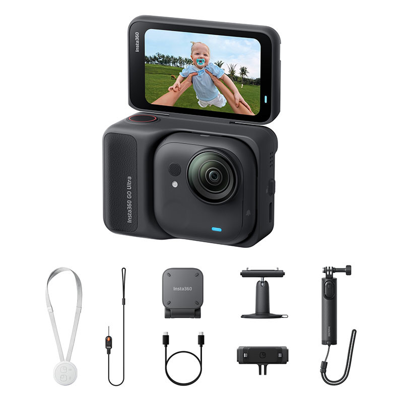INSTA360 GO Ultra Creator Bundle Noir Minuit Garanti 2 ans