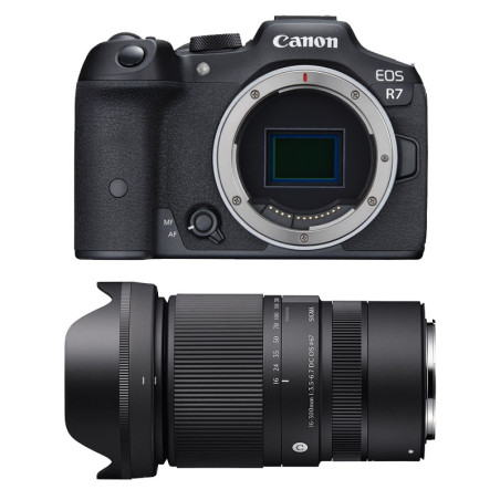 CANON EOS R7 + SIGMA 16-300mm f/3.5-6.7 DC OS Contemporary Garanti 3 ans