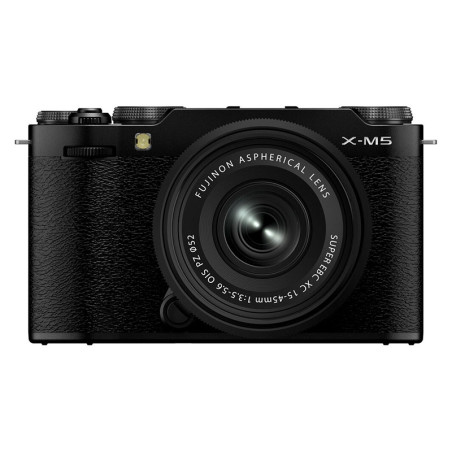 FUJIFILM X-M5 Noir + XC 15-45mm f/3.5-5.6 Garanti 3 ans