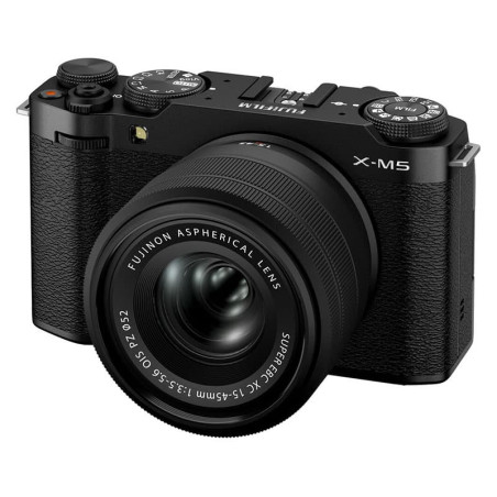 FUJIFILM X-M5 Noir + XC 15-45mm f/3.5-5.6 Garanti 3 ans