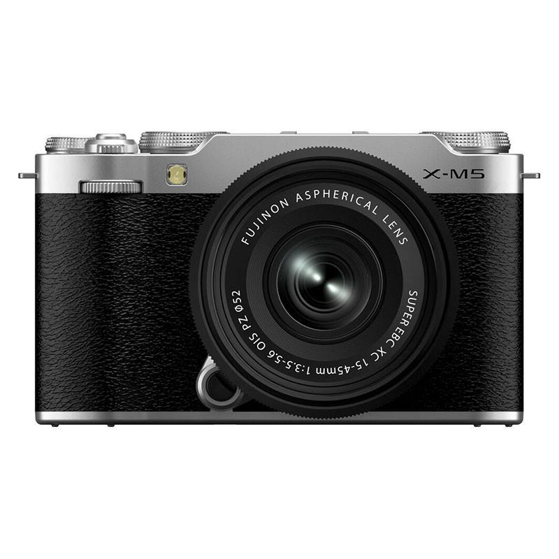 FUJIFILM X-M5 Silver + XC 15-45mm f/3.5-5.6 Garanti 3 ans