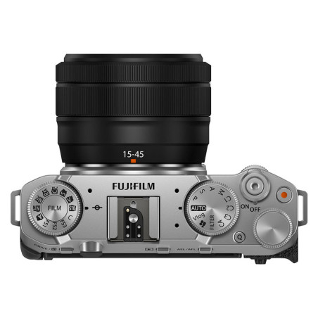 FUJIFILM X-M5 Silver + XC 15-45mm f/3.5-5.6 Garanti 3 ans