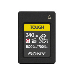 SONY Carte Cfexpress Type A : 240 Go R1800 / W1700