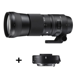 SIGMA Objectif 150-600 f/5-6.3 DG OS HSM Contemporary + TC-1401 compatible avec Nikon Garanti 3 ans