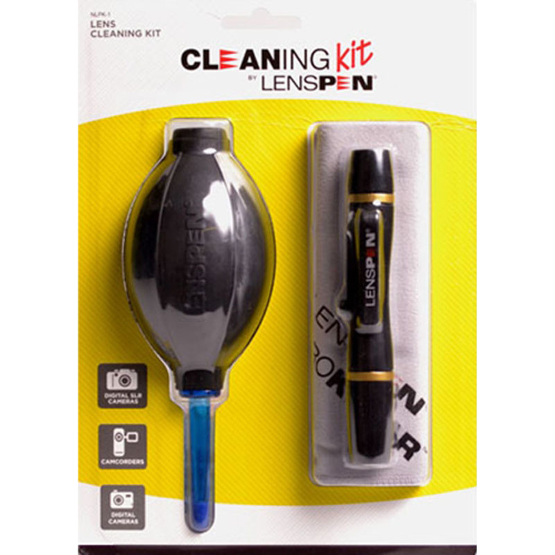 LENSPEN Kit de nettoyage (Poire + Stylo + Microfibre)