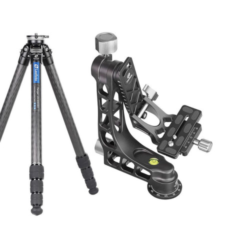 LEOFOTO Trépied LS-324CEX + Rotule pendulaire PG-1