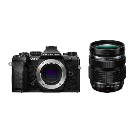 OM SYSTEM OM-5 II Noir + ED 12-40 f/2.8 PRO II Garanti 3 ans