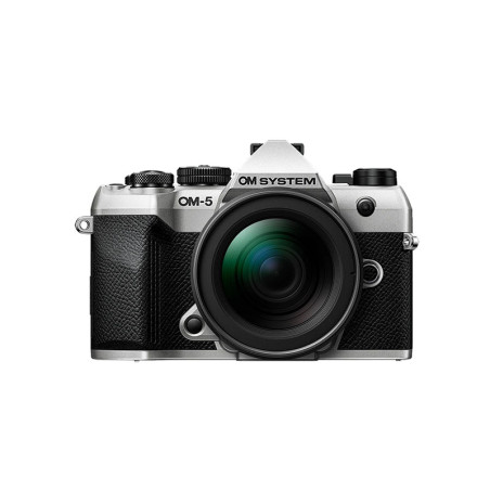 OM SYSTEM OM-5 II Silver + ED 12-40 f/2.8 PRO II Garanti 3 ans