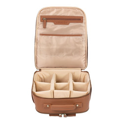 LOULEX Sac à dos en cuir microfibre 2.0 18L Marron