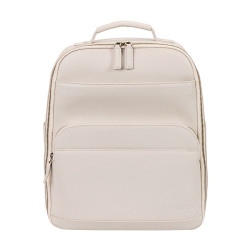 LOULEX Sac à dos en cuir microfibre 2.0 18L Beige