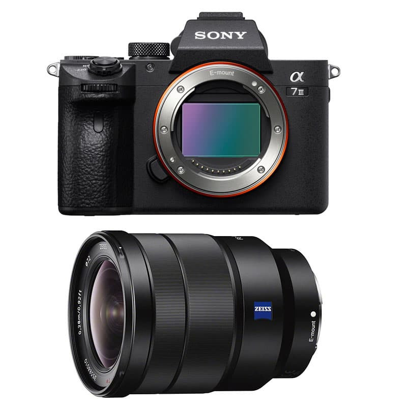 Sony Alpha 7 III + FE 16 35 f4 - vue 2