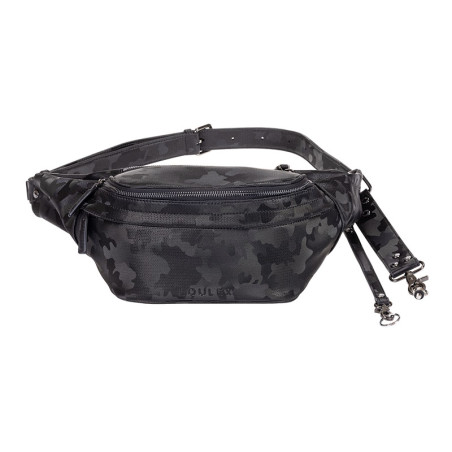LOULEX Sac banane en cuir microfibre Camouflage