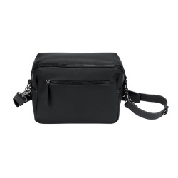 LOULEX Sac Organizer en cuir microfibre Noir