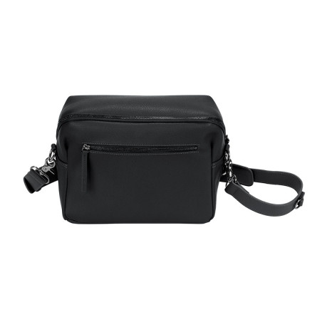 LOULEX Sac Organizer en cuir microfibre Noir