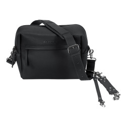 LOULEX Sac Organizer en cuir microfibre Noir
