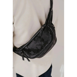 LOULEX Sac banane en cuir microfibre Camouflage