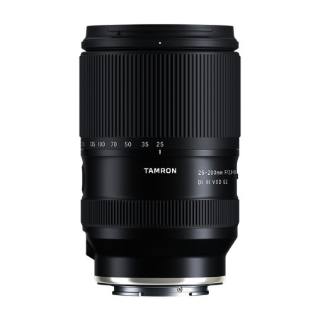 TAMRON Objectif 25-200mm f/2.8-5.6 Di III VXD G2 compatible avec SONY FE Garanti 2 ans