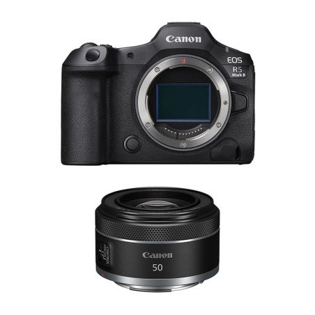CANON EOS R5 MARK II + Objectif RF 50mm f/1.8 STM Garanti 3 ans
