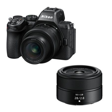 NIKON Z5 II + Objectif Z 24-50mm f/4-6.3 + Z 28mm f/2.8 Garanti 3 ans