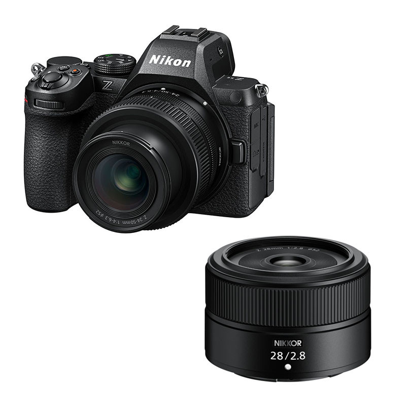 NIKON Z5 II + Objectif Z 24-50mm f/4-6.3 + Z 28mm f/2.8 Garanti 3 ans
