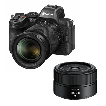 NIKON Z5 II + Objectif Z 24-70mm f/4 S + Z 28mm f/2.8 Garanti 3 ans