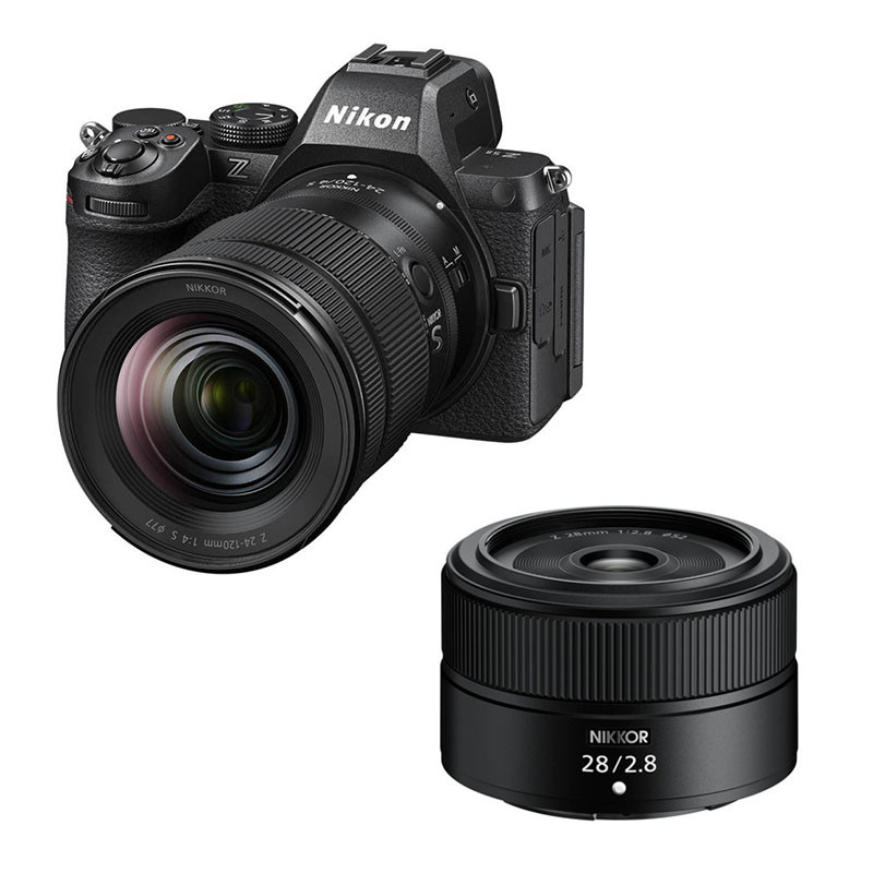 NIKON Z5 II + Objectif Z 24-120mm f/4 S + Z 28mm f/2.8 Garanti 3 ans