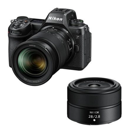 NIKON Z6 III + Objectif Z 24-70mm f/4 S + Z 28mm f/2.8 Garanti 3 ans