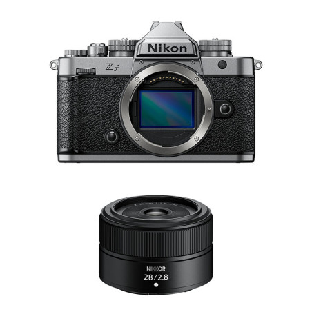 NIKON Zf Silver + Objectif Z 28mm f/2.8 Garanti 3 ans