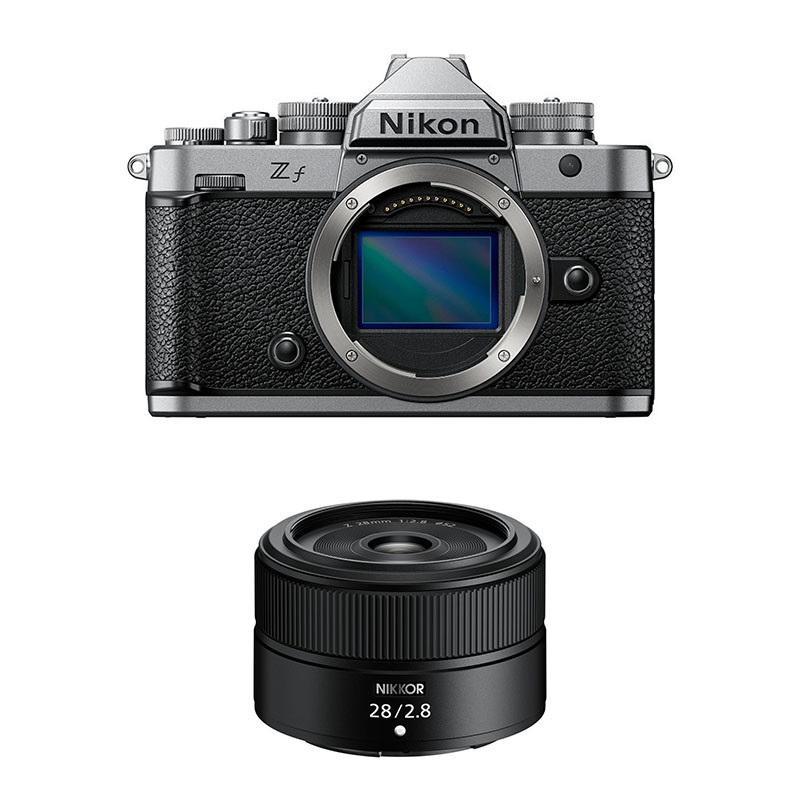 NIKON Zf Silver + Objectif Z 28mm f/2.8 Garanti 3 ans