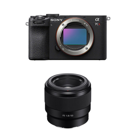 SONY ALPHA 7C R Noir + Objectif FE 50mm f/1.8 Garanti 3 ans