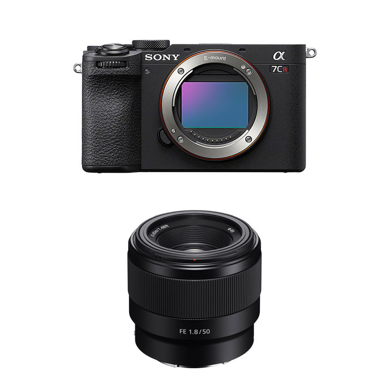 SONY ALPHA 7C R Noir + Objectif FE 50mm f/1.8 Garanti 3 ans