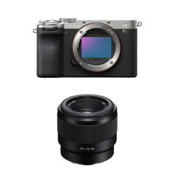 SONY ALPHA 7C R Silver + Objectif FE 50mm f/1.8 Garanti 3 ans